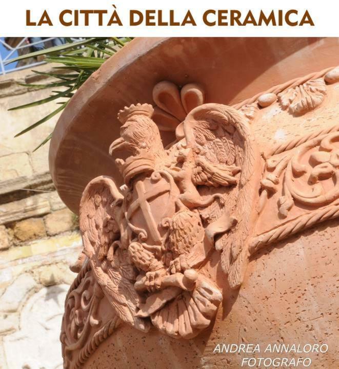 Alla Romana Villa Caltagirone Luaran gambar